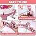 SENTRO Knitting Machine, 40 Needles Automatic Circular Knitting Loom Machine for Kids/Adults Beginners, Double Knit Loom Crochet Machine Kit for Hat,Socks,Scarves,Gloves,Sweater(for 3-5mm Wool Yarn)