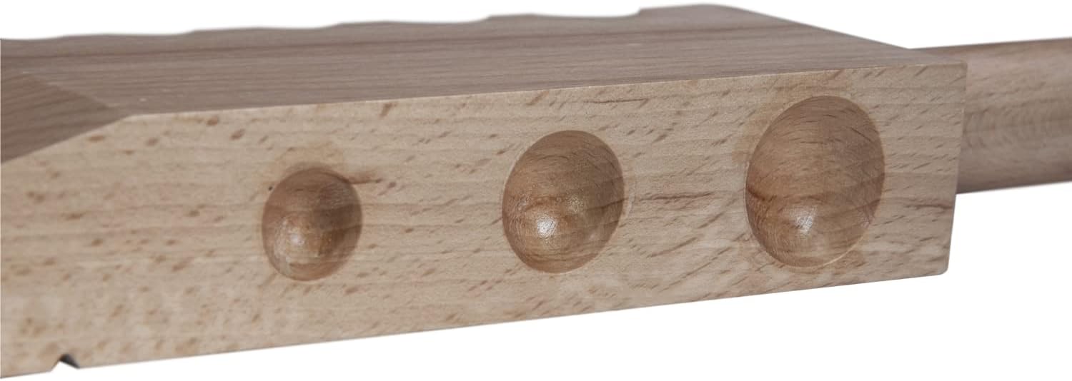 BenchPro™ Multiform Hardwood Bench Pin for Benchtop Mandrel Holder Work Surface Jewelry Making Tool Metalsmith Workbench Tool
