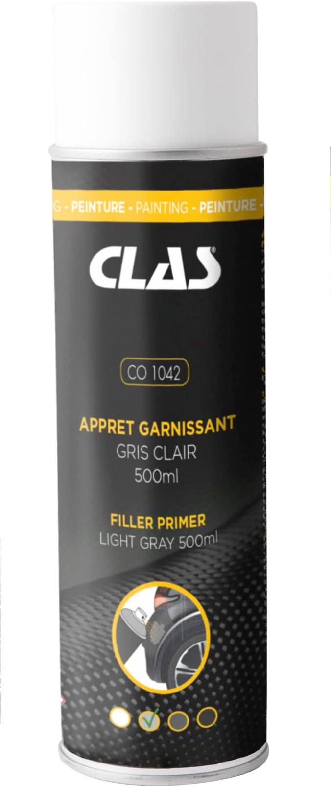 MAQUETTE FINITION SPRAY APPRÊT BLANC 180ML - TAMIYA 87044