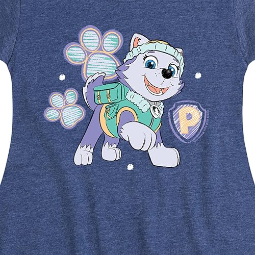 HYBRID APPAREL - Paw Patrol - Everest Sketch - Toddler & Youth Girls Fit & Flare Dress3
