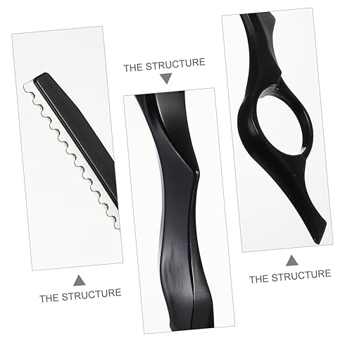 FRCOLOR 3sets Hair Thinning with Blades Professional Barber Tool for Precise Haircuts Design for Salon and Home Use(3)