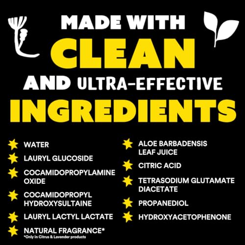 Molly's Suds Liquid Dish Soap | Clean, Simple Ingredients | Extra Scrubbing Power | Citrus Scent, 24 oz - 2 Pack - Image 5