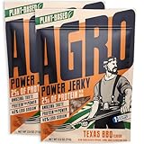 AGRO Power Jerky, 25G Protein, 40% Less Sodium, Meatless, 2 Pack, Texas BBQ