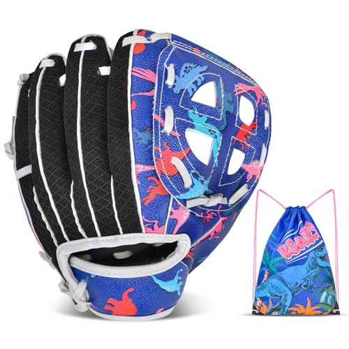 OlyPegic Baseballhandschuh für Kinder - Premium Synthetikleder mit Einlauf-Technologie | Verstärkte PU-Handfläche | Atmungsaktives Mesh-Rücken | Luxus-Plüschfutter | Für Tee Ball & Jugendliga OlyPegic Baseballhandschuh für Kinder - Premium Synthetikleder mit Einlauf-Technologie | Verstärkte PU-Handfläche | Atmungsaktives Mesh-Rücken | Luxus-Plüschfutter | Für Tee Ball & Jugendliga