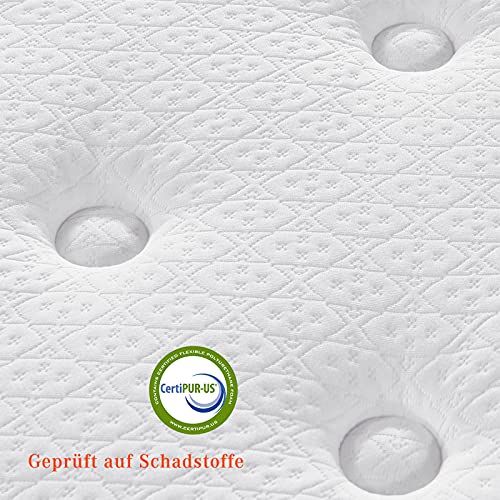 Sweetnight- Materasso in Memory Gel e Molle