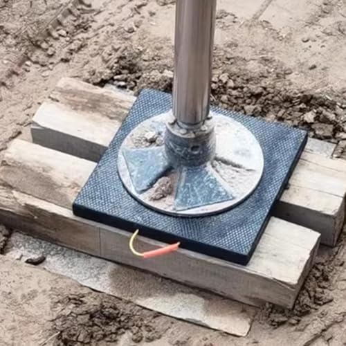 Płyty stabilizujące do dźwigów, płyty niwelujące do samochodów kempingowych, wytrzymała, wodoszczelna płyta wysięgnika – stabilizująca płyta nośna do układania w stos do wyrównywania samochodów