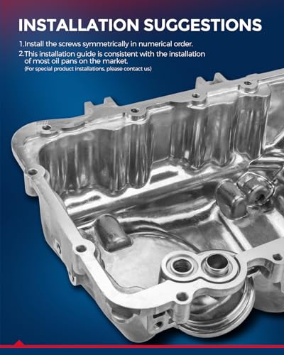 Image of KAX 264-383 Engine oil pan with Drain Plug Compatible with 2009-2014 TSX 2.4L, 2008-2012 Accord 2.4L, 2012-2015 Crosstour 2.4L