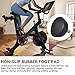 Anvpkun 4 PCS Exercise Bike Leveling Foot Pads Replacement Compatible with Peloton Bike Support Foot Pads, 3/8