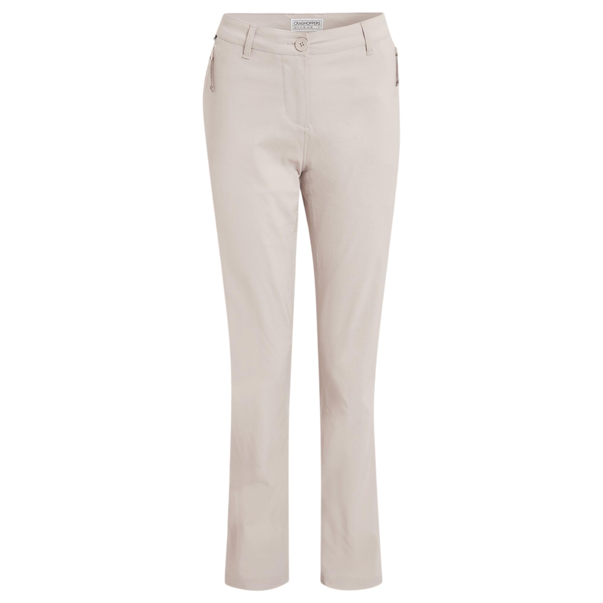 Craghoppers Women's Beige Kiwi Pro Iii Water-Repellent Trousers, Sports Direct