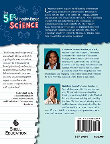 Shell Education SEP50689 The 5Es Of Inquiry-Based Science thumb #1