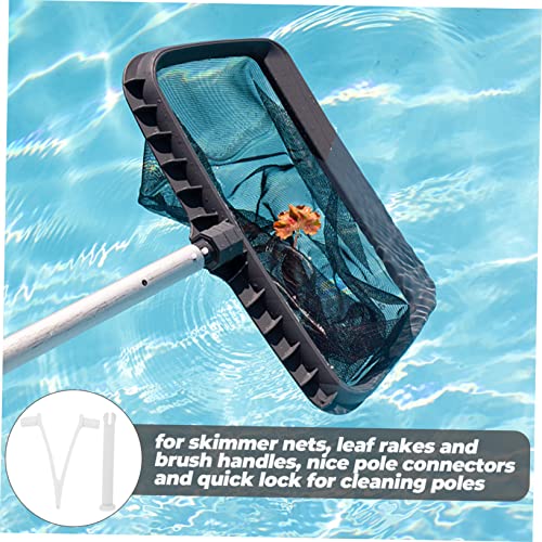 Toddmomy 10 Sets Schwimmbad Zubehör Pool Clip Blattskimmer Befestigungsclip Bürste V Typ Clips Pool Befestigungsclips Skimmer Netz Clips Pool V Clips Mehrzweck Bolzen Kunststoff – Bild 3