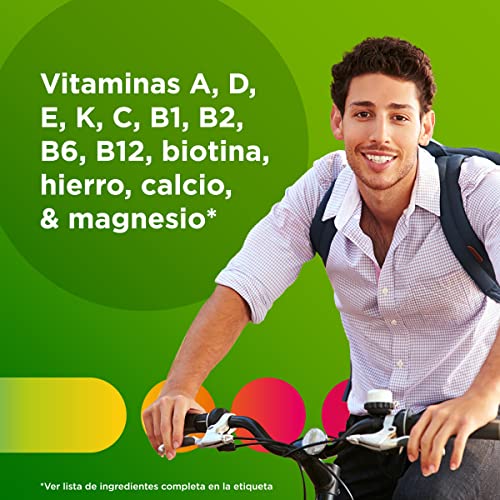 Multicentrum Complemento Alimenticio Multivitamínico y Multimineral para Adultos y Adolescentes, Sin Gluten, 90 Comprimidos - imagen 4