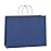 BagDream 100Pcs 16x6x12 Inches Kraft Paper Bags with Handles Bulk, Large Shopping Bags for Gifts, Grocery, Merchandise, Party Favor, Take-out, Recycled Paper Sacks Navy Blue