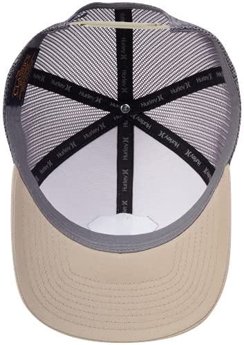 Image of Hurley Men's Caps - Fairway Trucker Mesh Baseball Cap - Snap Back Hats for Men