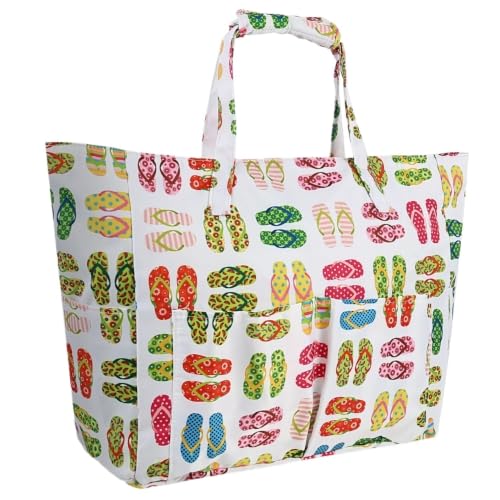 Sac fourre-tout de plage pliable imperméable avec compartiment humide piscine