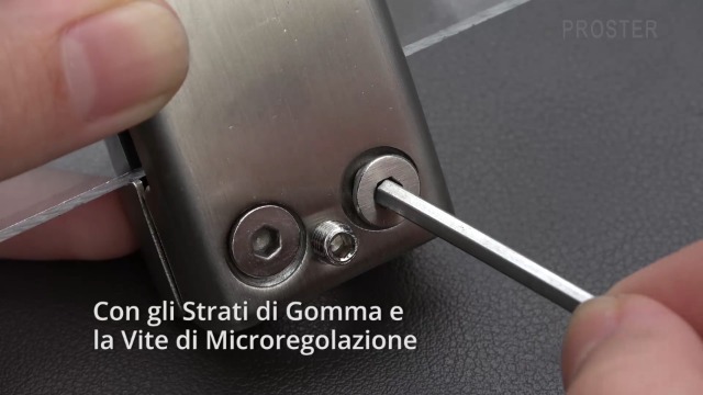 Supporti Vetro 8 Pezzi - Morsetti Regolabili In Acciaio Inox Per Ringhiere - Foto 8