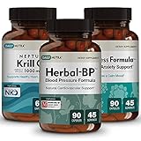 DailyNutra Heart Health Supplements Bundle Includes Herbal BP Natural Blood Pressure Support, Neptun