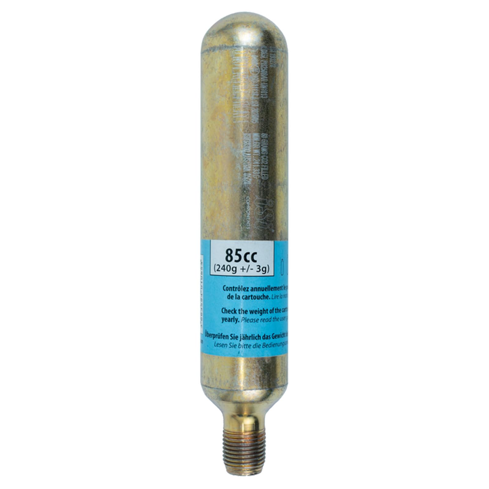 Helite CO2 Kartusche 85 cc Airbag-Weste | Austausch-Kartusche