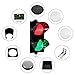 BBMi DC9-36V 200mm(8inch) Red/Green Stop & Go Traffic Signal, IP65 Waterproof Industrial LED Stop Light, Warning Indicator