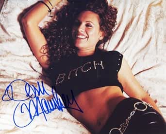 * JERRI MANTHEY * sexy "Survivor" signed 8x10 photo / UACC RD # 212 at