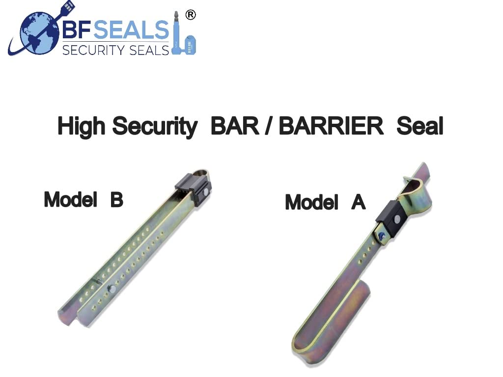 High Security Bolt Seal for Cargo Containers, Truck Trailers, RED, 20 Pieces, Numbered and barcoded, ISO and C-TPAT Certified BFSEALS - Free & Quick Shipping from USA