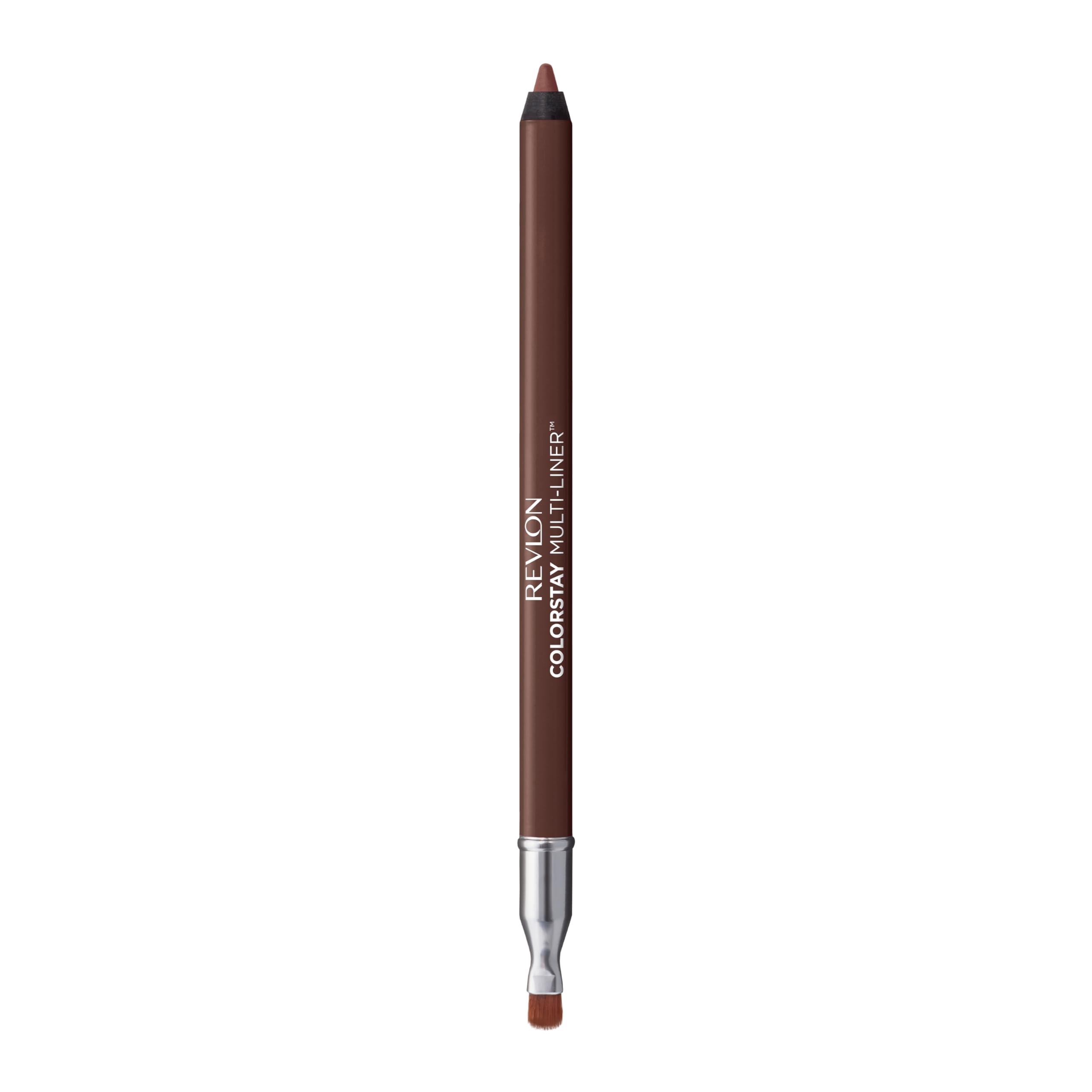RevlonColorStay Multi-Liner – Lip Liner with Built-In Blending Brush, Transfer-Proof Creamy Gel Pencil for Lips, Eyes & Face, Catalyst