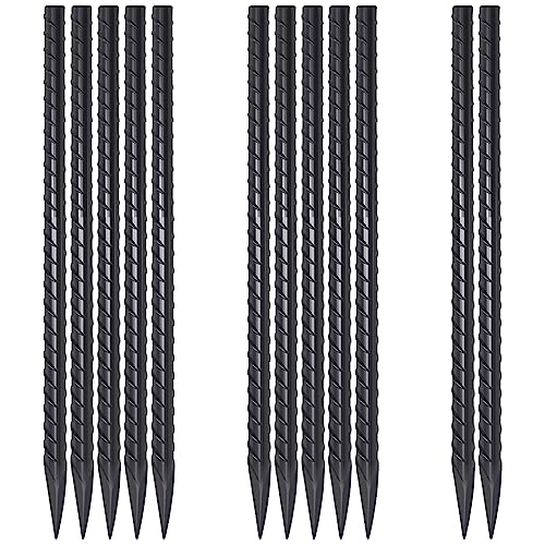 VVOKGO 16" Rebar Stakes - 12 Pack