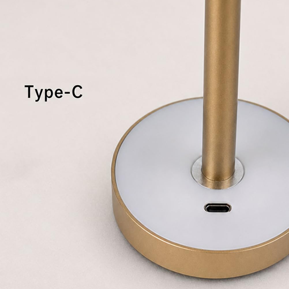 AoLa LED Tischlampe Kabellos Touch Dimmbar Tischleuchte Akku USB Aufladbar 1200mAh Batterie Lampe Nachttischlampe Ohne Kabel mit Touch Schalter Tischlampe 3000K-6000K für Schlafzimmer Wohnzimmer,A