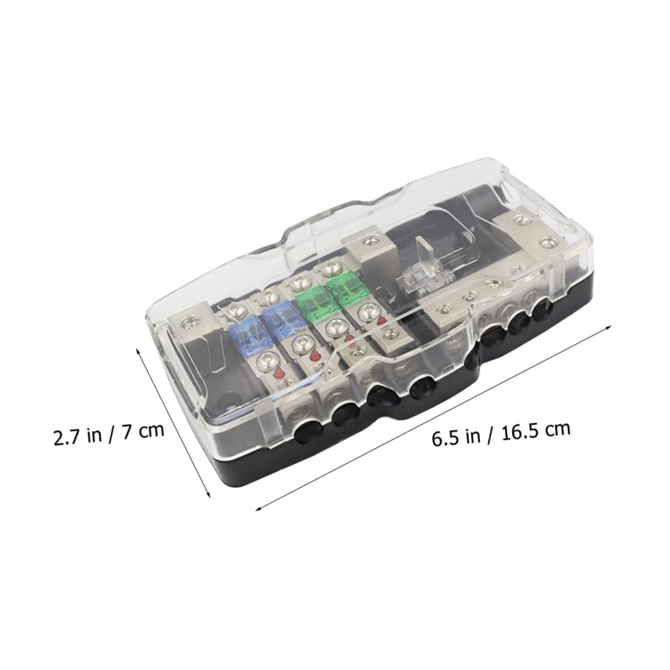 Bloc de Fusibles Multifonction 2 en 4 Sorties, 1 Set