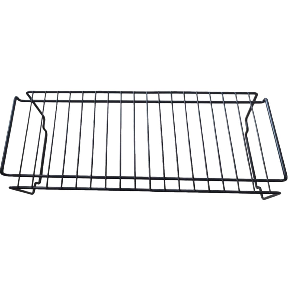 NUOBESTY Stapelfähiger Eisen Gewürzregal Organizer Großformat Schwarzer Küchen und Arbeitsplatten Organizer für Gewürzdosen und Vorräte