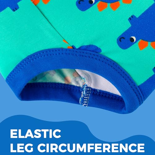 Image of BIG ELEPHANT Toddler Training Pants, Soft Cotton Absorbent Training Underwear for Baby Boys & Girls