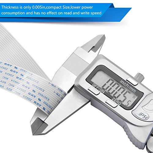 Lanmu Micro Sd To Sd Card Extension Cable Adapter Flexible Extender Compatible With Ender 3 Pro/Ender 3/Ender 3 V2/Ender 5/Monoprice Mini 3D Printer/Anet A8 3D Printer/Raspberry Pi/Gps(18.9In/48Cm) #TOP2