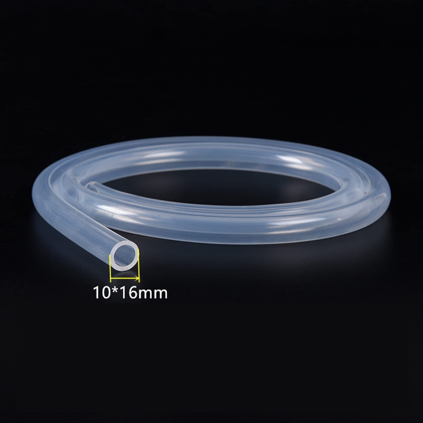 Zkenshan-Tubo de silicona 1m 3m 5m Manguera de goma de tubo de silicona transparente de grado alimenticio 4 5 6 8 10 12 mm de diámetro exterior de la manguera flexible de la manguera del gel de sílice