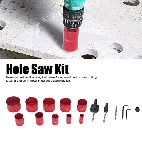 Kit de 10 Piezas Brocas HSS para Metal y Madera miniatura 3
