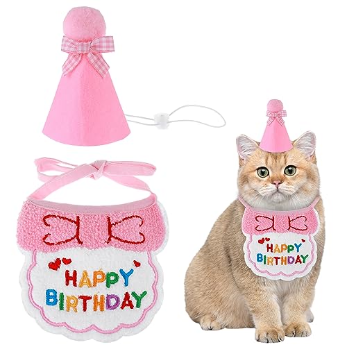 Amaxiu Juego De Gorro De Cumpleaños Para Perros Y Gatos Pequeños, Linda Mascota De Cumpleaños, Bandana, Accesorios Para Fiestas, Cachorros, Decoraciones De Cumpleaños, Bordadas Para Niñas, Niños, Amaxiu Juego De Gorro De Cumpleaños Para Perros Y Gatos Pequeños, Linda Mascota De Cumpleaños, Bandana, Accesorios Para Fiestas, Cachorros, Decoraciones De Cumpleaños, Bordadas Para Niñas, Niños,