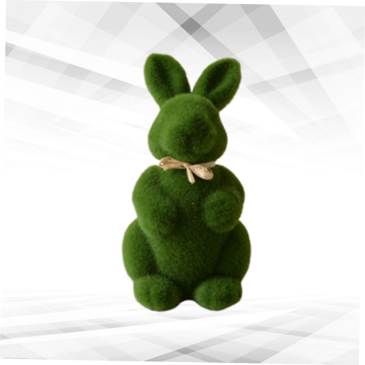 Amosfun 3stücke Künstlicher Moos Hase Dekoration Für Ostern Bunny Ornament Für Kinderzimmer Und Büro Grün