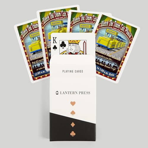 Lantern Press Wildwood New Jersey Baraja Poker 52 Cartas miniatura 6