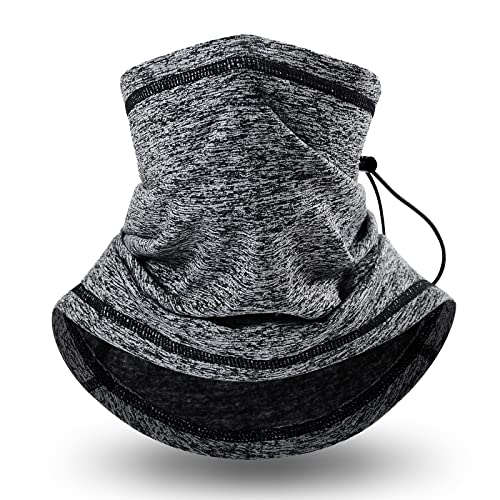 Cache Cou Tubulaire Foulard, Elastique Tube Echarpe Multifonction, Neck Warmer Masque Facial pour Ski Cyclisme Randonnée Moto Hiver Sports de Plein Air (Style 2) Cover