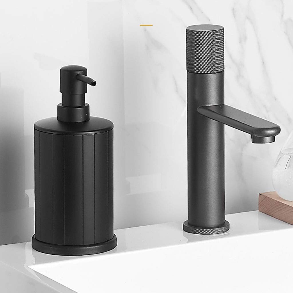 Seifenspender aus Kunststoff, manuelle Verteilerpumpe Desktop-Seifenpumpe für Küche und Bad (250 ml, 8,4 oz/500 ml, 16,9 oz) Seifenspender