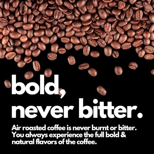 Canopy Point Coffee Mexico Light Air Roasted Coffee Beans - Ground & Whole Bean , Mild Acidity , Specialty High Caffeine , Gourmet Blonde Roast, Toasted Almond Honey Dried Fruit And Citrus Flavor Notes (Whole Bean) #TOP1