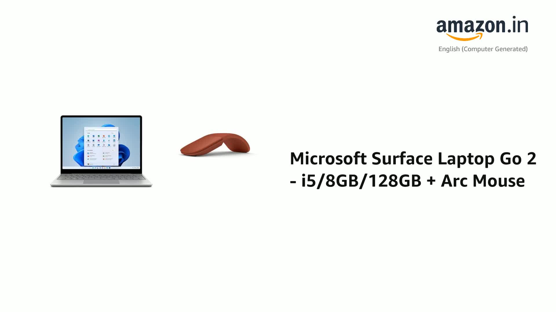 Microsoft Surface Laptop GO2 Touch Screen 12.4
