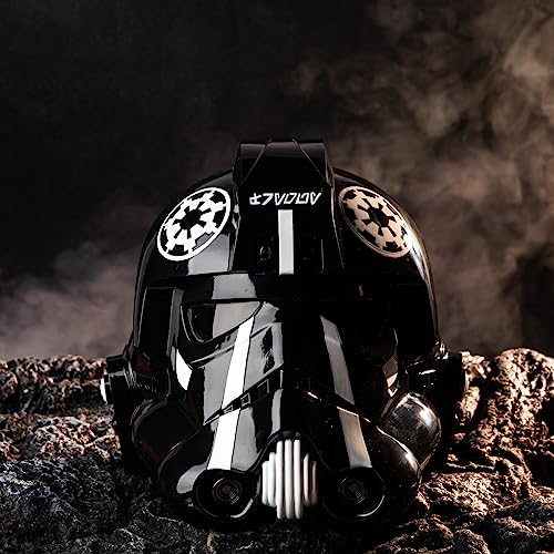 Koshowgic SW Black Series Helm für Erwachsen – Clone Commander Harz Helm, Deluxe Cosplay Requisite Halloween Kostüm Sammlerstück (TIE)