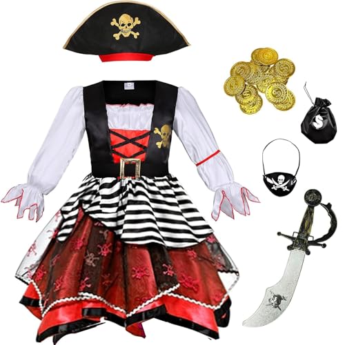 Disfraz de Pirata para Niñas miniatura 2