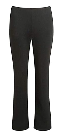 My Choice Stuff Ladies Pull On Work Bootleg Pants Womens Stretchy Bootcut Plain Bottom Trousers US 4-22