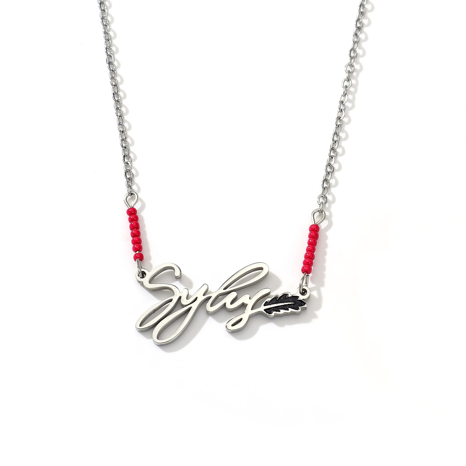 Love and Deepspace Game Character Name Necklace(Xavier/Rafayel/Zayne/Sylus) - Cosplay Decoration gaming and anime fans Gifts