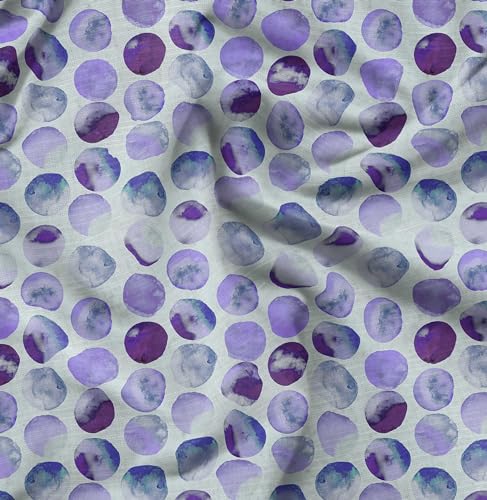 Soimoi Unstitched Crepe Fabric, 1 Yard - 42