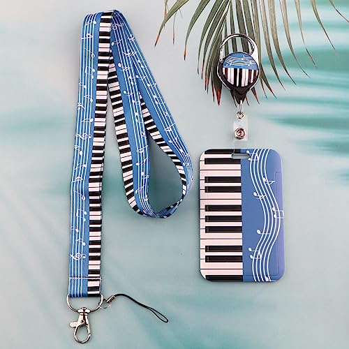 Moxunmo 234784694 Music Lanyard With Id Badge Holder thumb #3