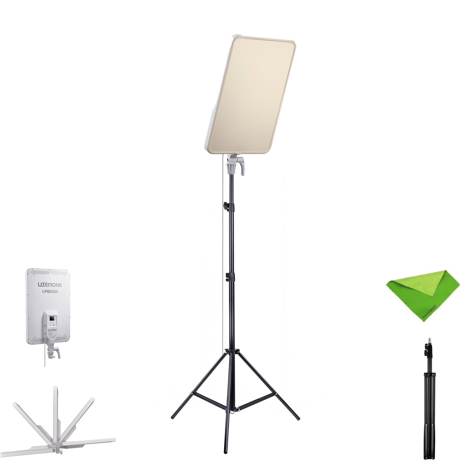 Amazon.com : Godox LP800Bi LP800 Bi Color Led Panel with LED Video