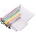 Produktbild 12 Reißverschluss Mesh Dokumententasche, 6 Größen (A4 A5 A6 B4 B5 B6) - Premium Qualität Zipper Pouch- Wasserdicht Zip Beutel Mesh für Kosmetik, Büros Schul Reisezubehör