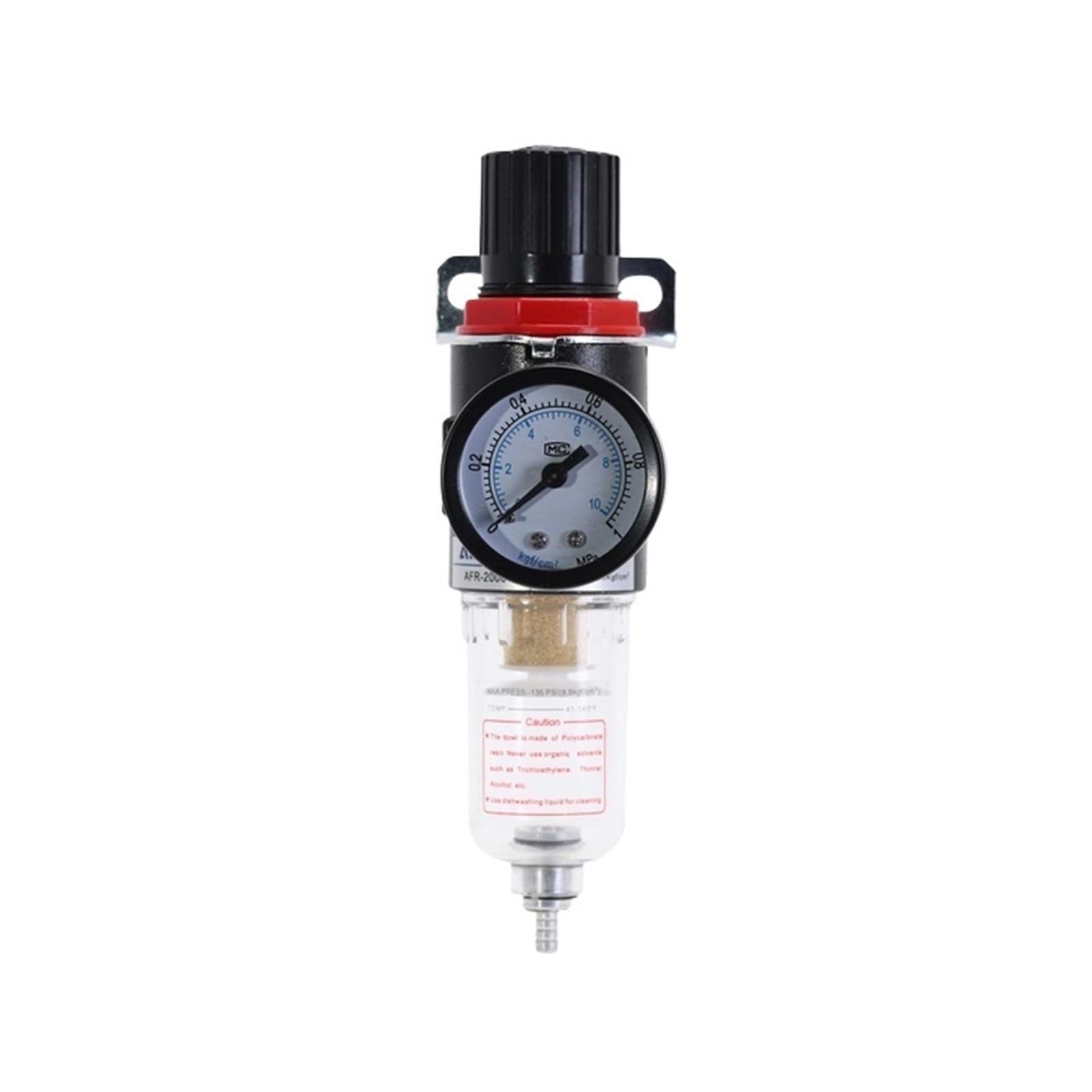 Régulateur de pression AFR2000 avec filtre à air et séparateur eau-huile pour compresseur